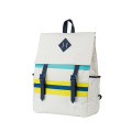 fancy style Multi function canvas drawstring travel backpack